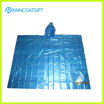 Poncho de pluie PE jetable ordinaire Rpe-079